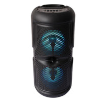 Parlante Bluetooth Portatil Con Luces Led Y Sonido Potente