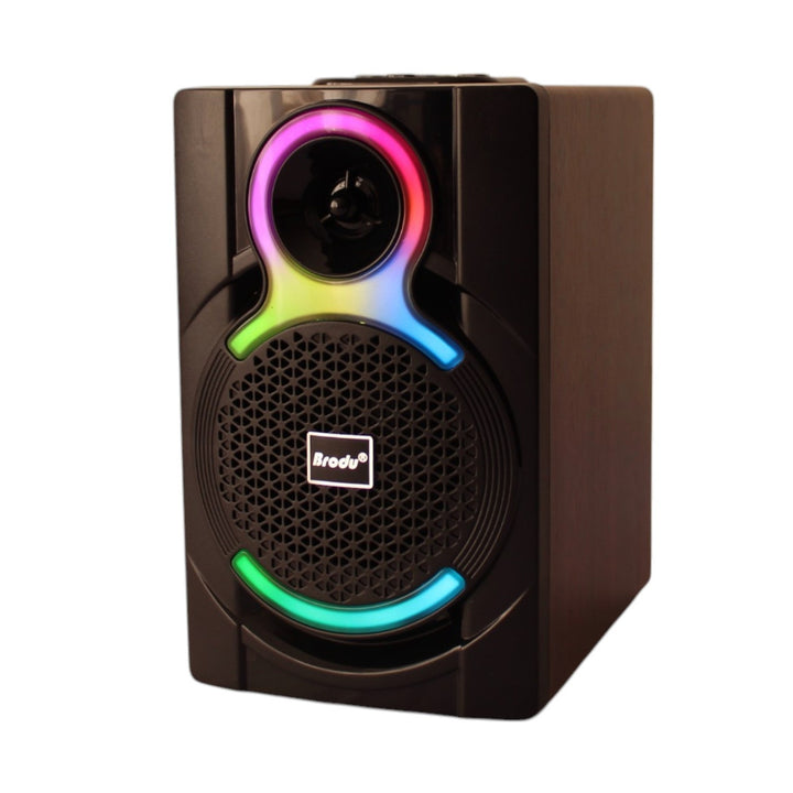 Parlante Compacto Con Bajo Potente Y Luces
