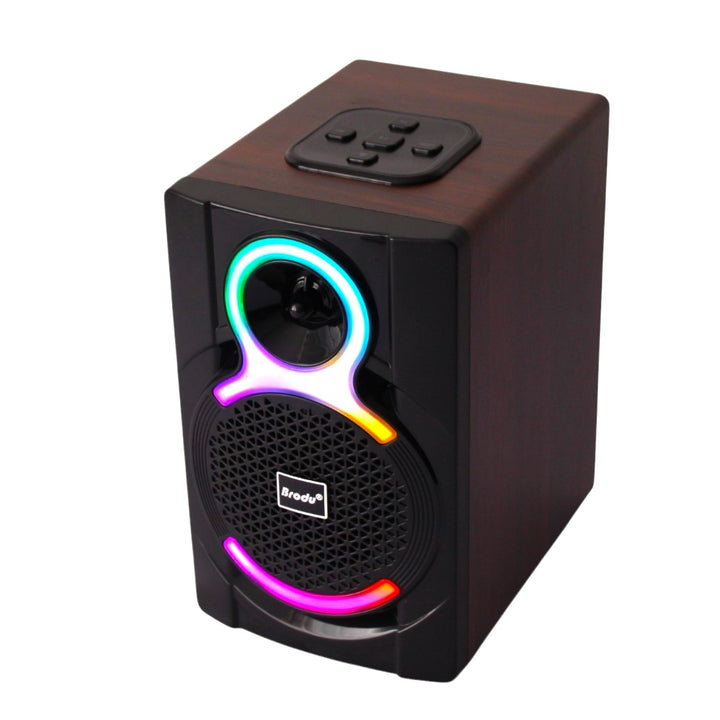 Parlante Compacto Con Bajo Potente Y Luces