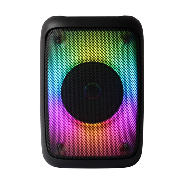 Parlante Con Luces Led Y Soporte Para Telefono