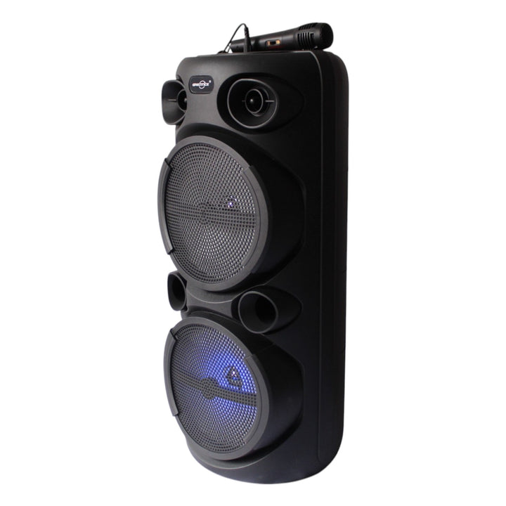 Parlante Con Usb Auxiliar Luces Led Y Conexion Inalambrica