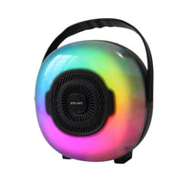 Parlante Bluetooth Usb Portatil Con Luces Led
