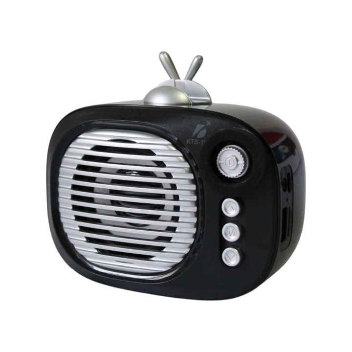 Parlante Mini Con Diseño Retro Bluetooth