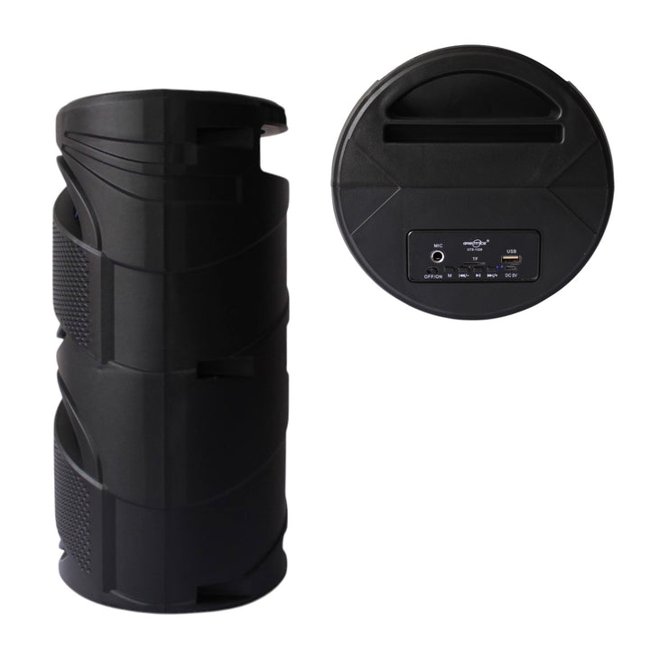 Parlante Bluetooth Portatil Con Microfono Y Luces