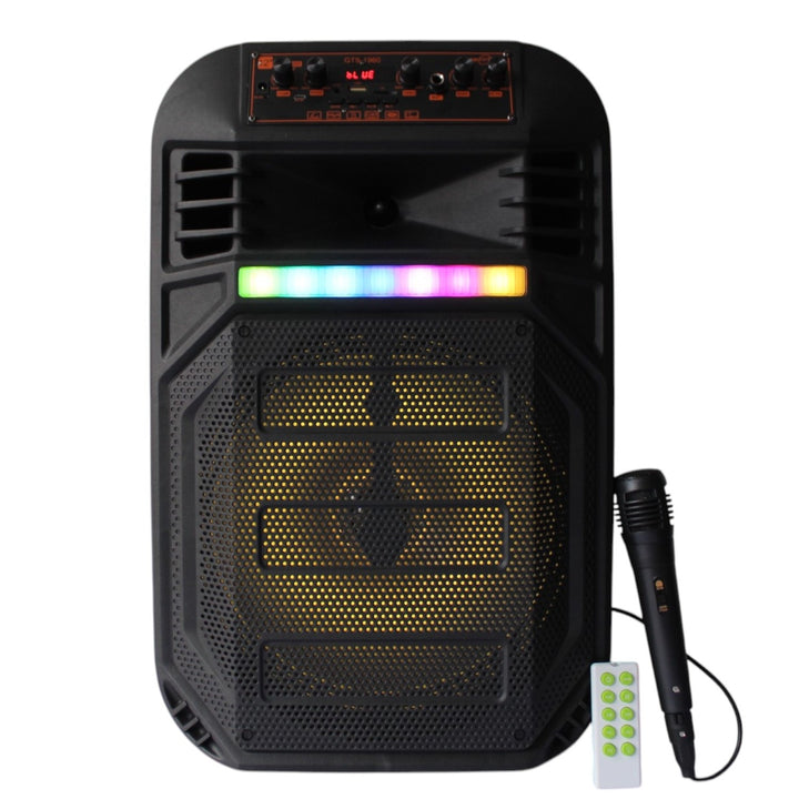 Parlante Bluetooth Recargable Con Microfono Y Luces