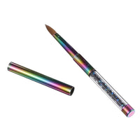 Pincel Para Uñas Acrilicas # 10 Mango Ergonomico