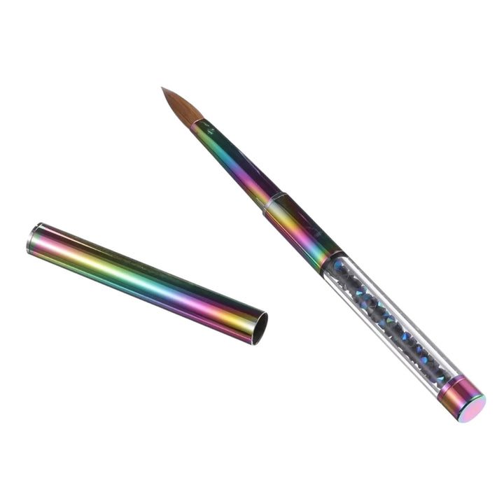 Pincel Para Uñas Acrilicas # 10 Mango Ergonomico