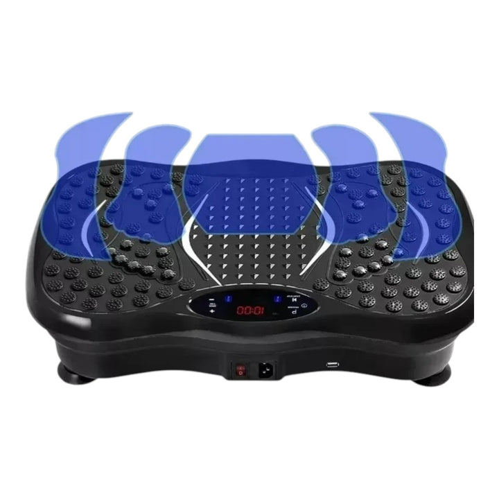Plataforma Vibratoria Con Bandas Y Control Remoto