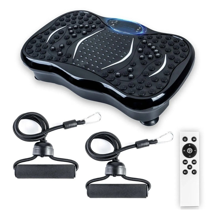 Plataforma Vibratoria Con Bandas Y Control Remoto