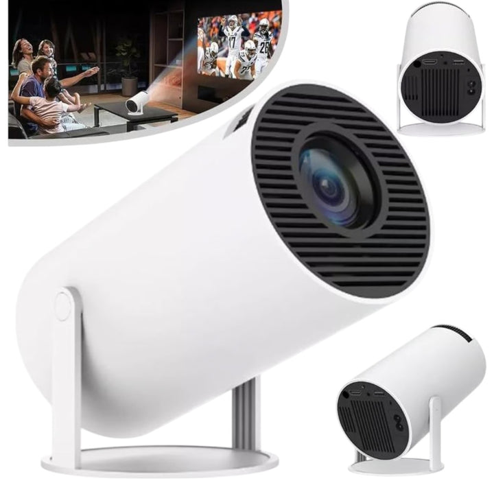 Proyector Portatil HD Para Cine En Casa Y Presentaciones
