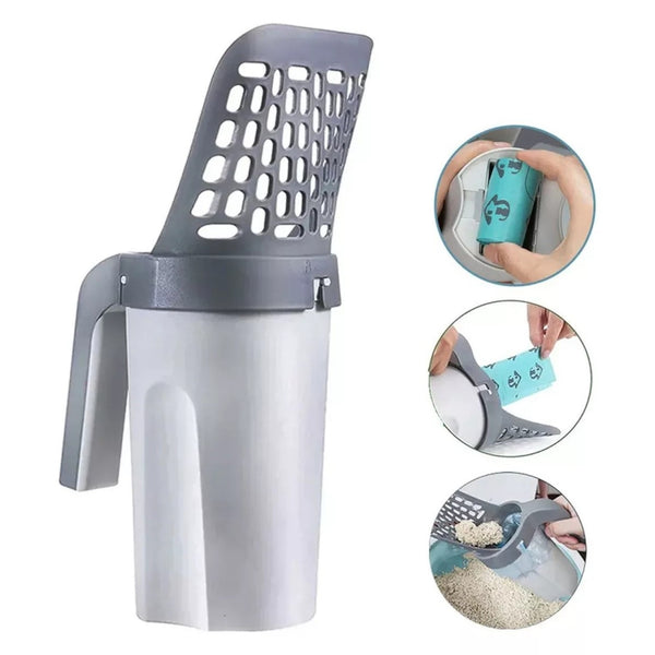 Recogedor De Heces Con Filtro Y Contenedor De Desechos
