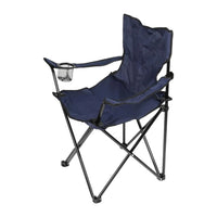Silla Portatil Plegable Con Portavasos Facil De Transportar