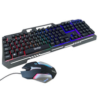 Teclado Y Mouse Gamer Retroiluminado Para Precision Y Estilo