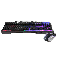 Teclado Y Mouse Gamer Retroiluminado Para Precision Y Estilo