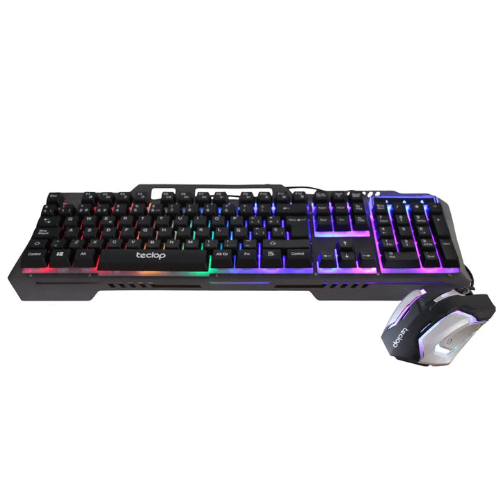 Teclado Y Mouse Gamer Retroiluminado Para Precision Y Estilo