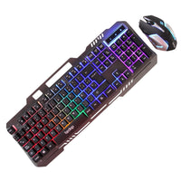Teclado Y Mouse Gamer Retroiluminado Para Precision Y Estilo