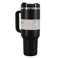 Termo Térmico Grande Con Tapa y Pitillo Para Cafe o Agua
