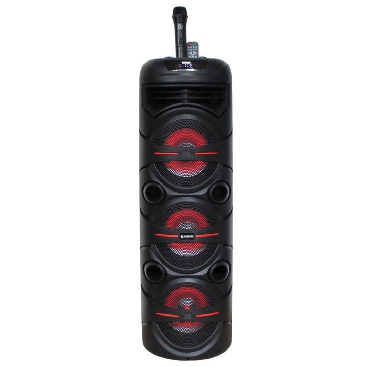 Torre Potente Con Luces LED Y Bluetooth