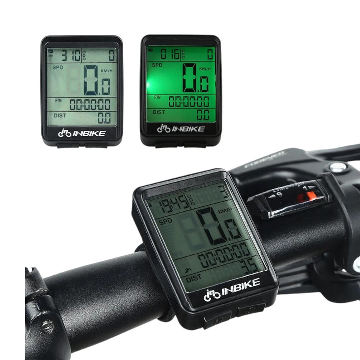 Velocimetro Biker Digital Con Luz Nocturna Y Odometro