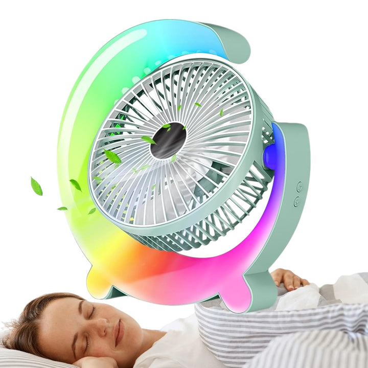 Ventilador RBG Alambrico Silencioso Y Potente