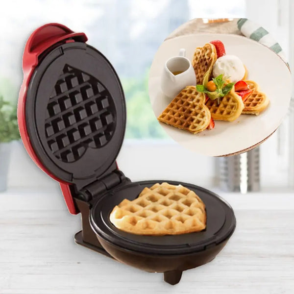 Cocina Práctica Waffles Dorados En Minutos